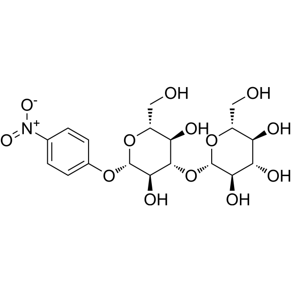 4-Nitrophenyl 3-O-β-D-glucopyranosyl-β-D-glucopyranoside 26255-70-9